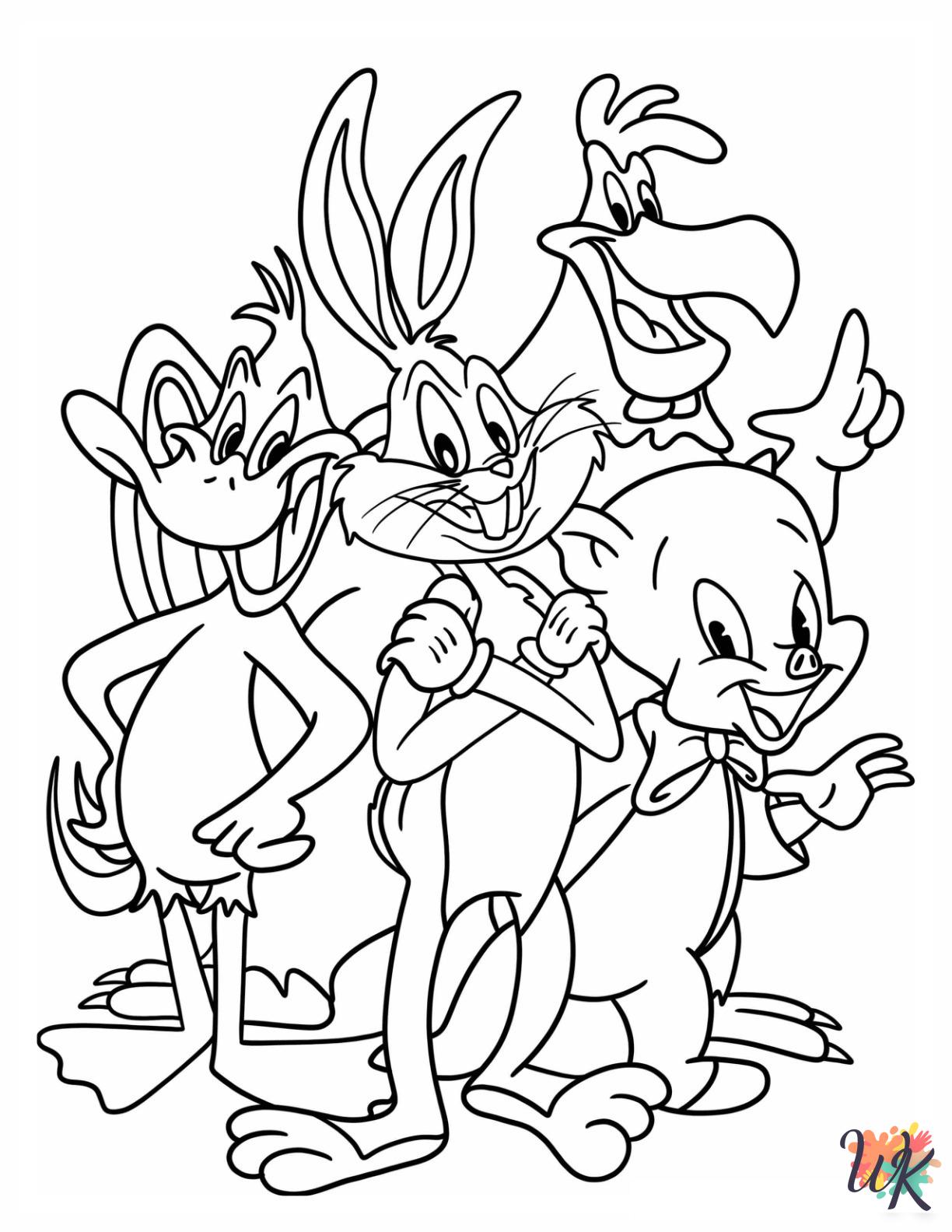 coloring Bugs Bunny pages