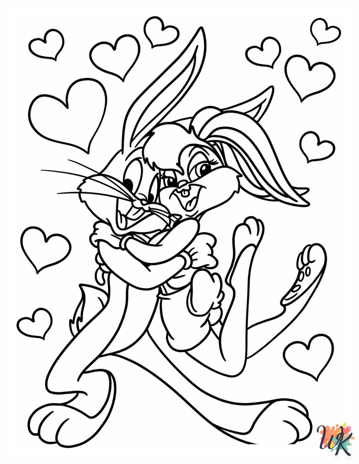 adult Bugs Bunny coloring pages