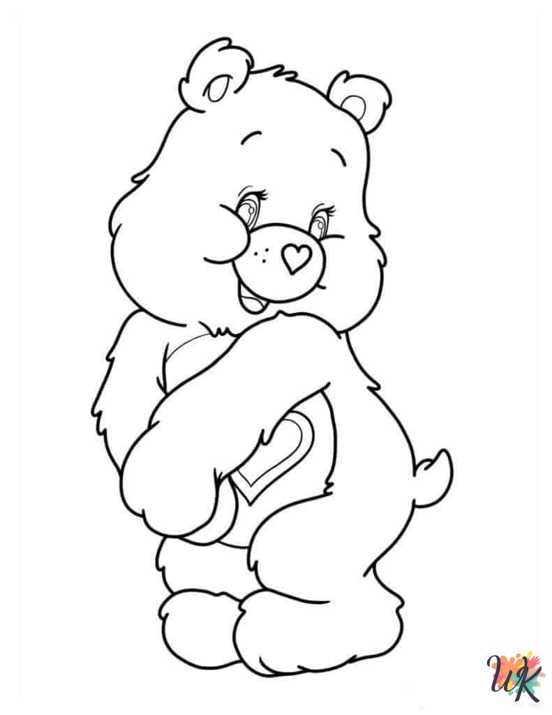 Care Bear printable coloring pages