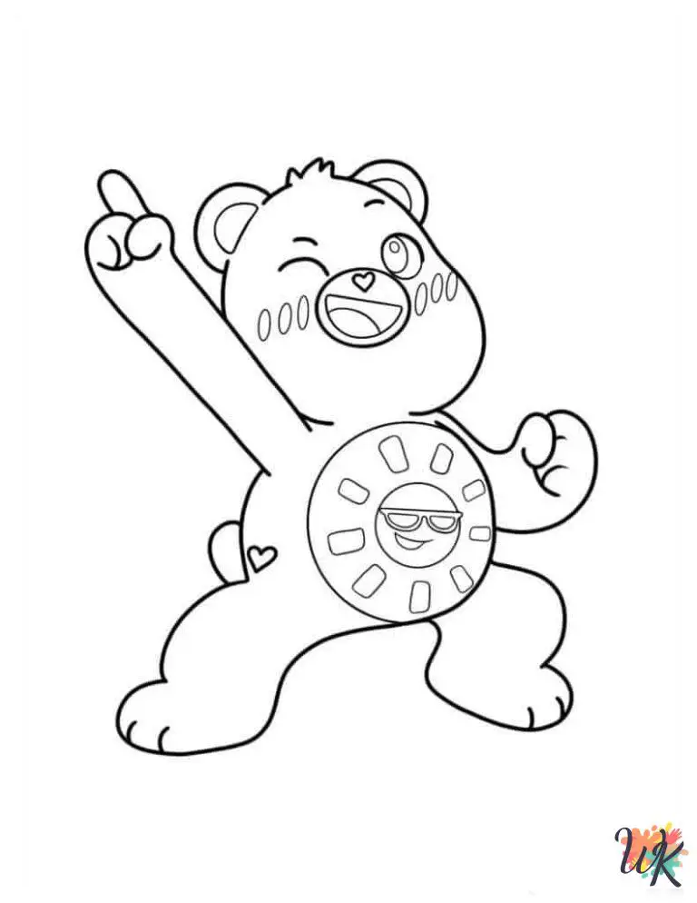 30 Care Bear Coloring Pages For Kids - ColoringPagesWK