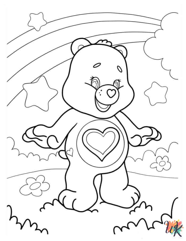 Care Bear coloring pages pdf