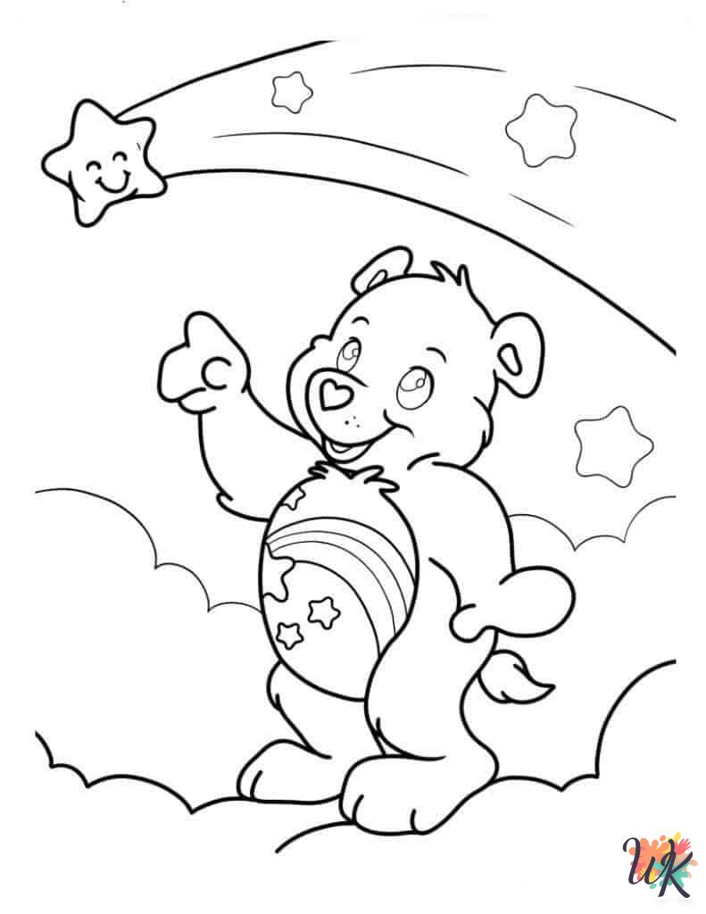 Care Bear coloring pages free