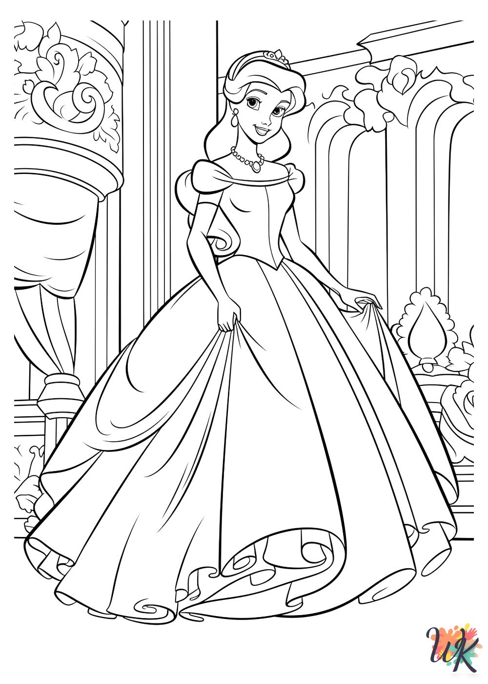 coloring pages Cinderella