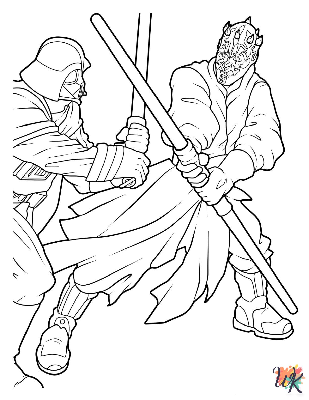 adult coloring pages Darth Vader 1