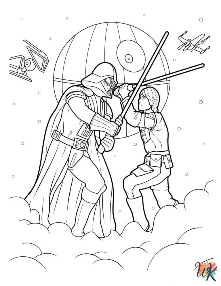 26 Darth Vader Coloring Pages For Kids - ColoringPagesWK