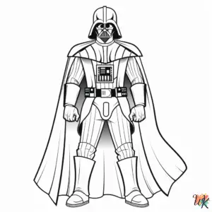 26 Darth Vader Coloring Pages For Kids - ColoringPagesWK
