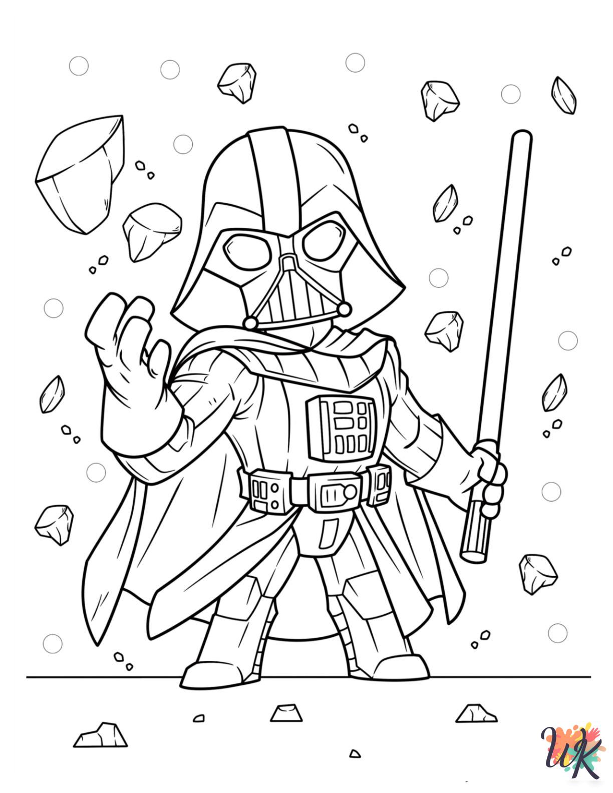 printable coloring pages Darth Vader
