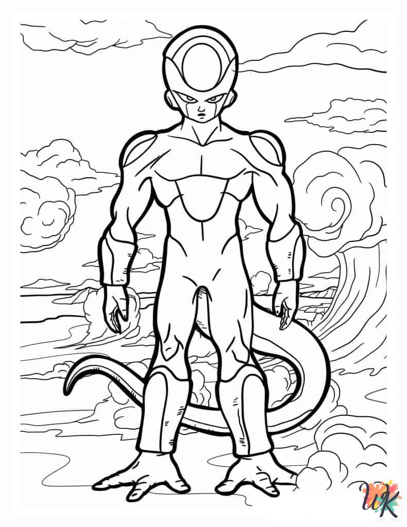 kids Dragon Ball Z coloring pages