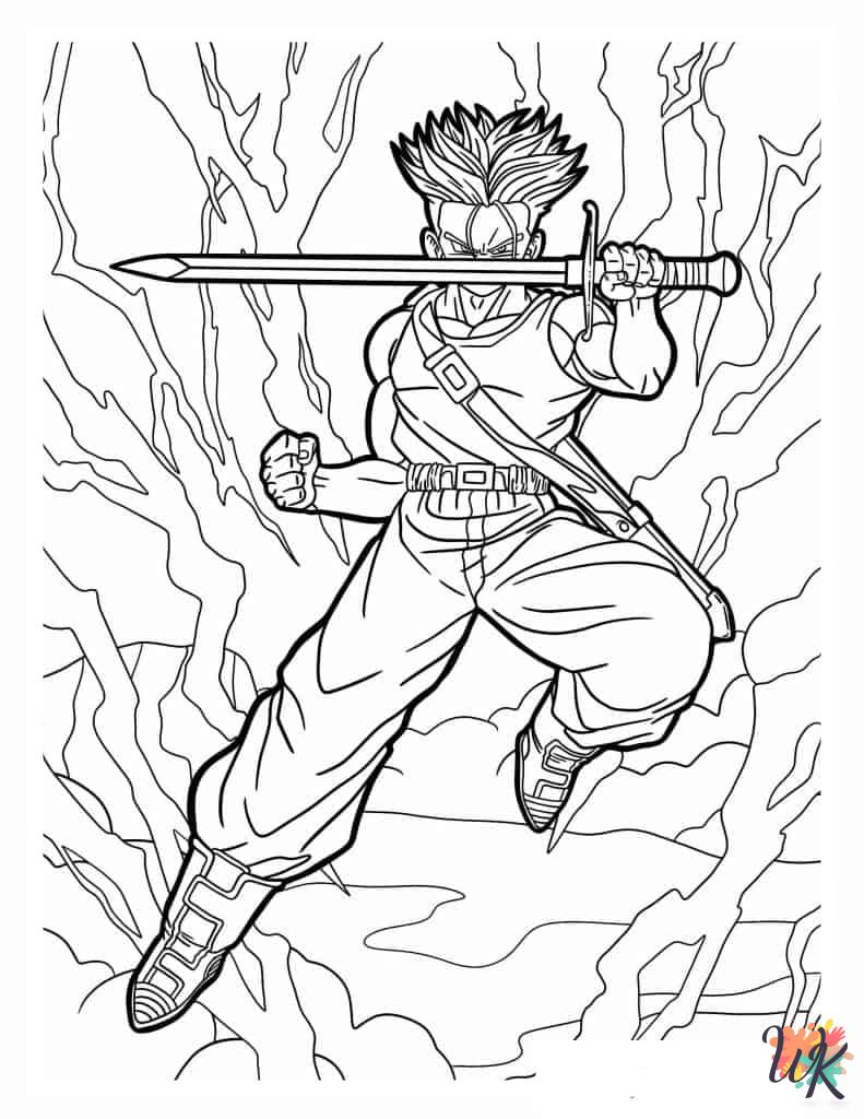 Dragon Ball Z Coloring Pages 26
