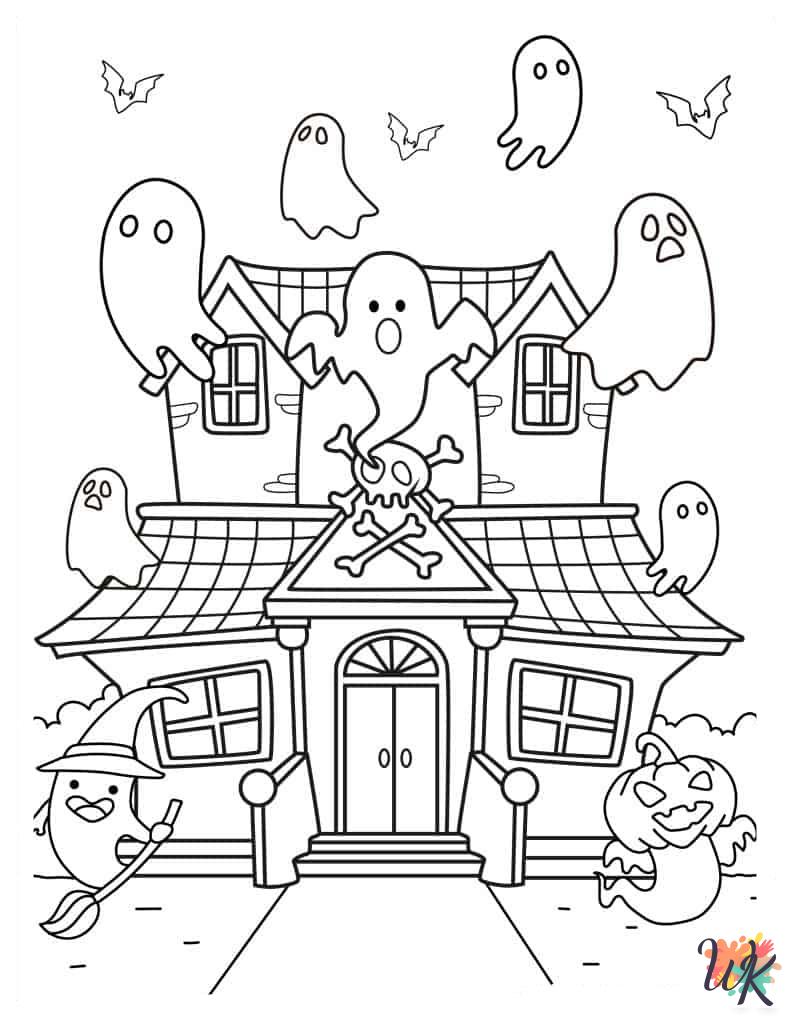 free coloring pages Ghost