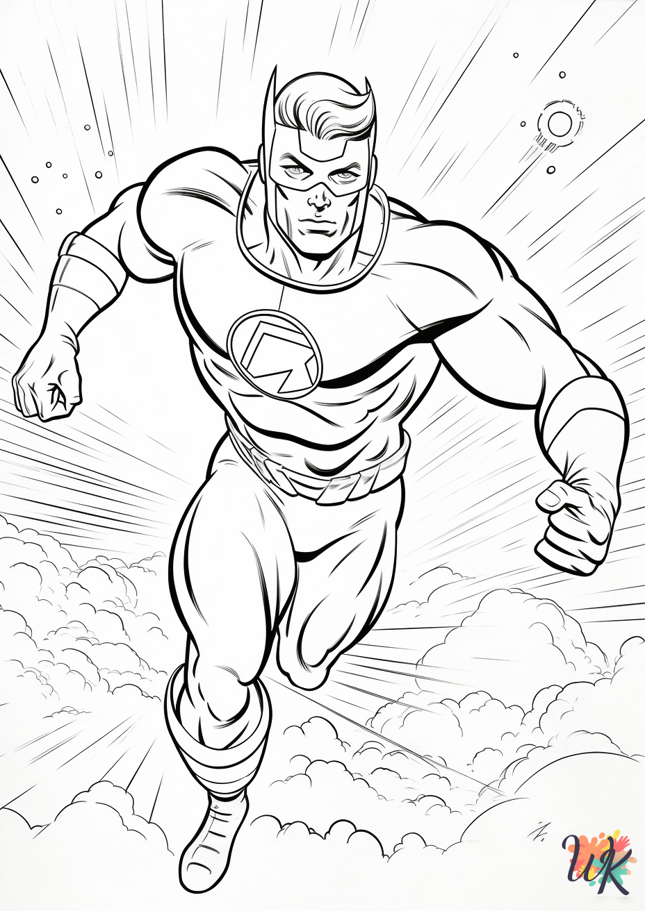 Green Lantern Coloring Pages 2