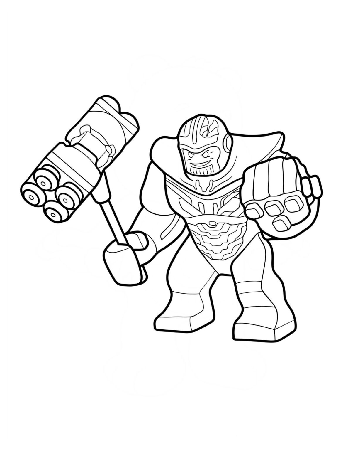 24 Lego Avengers Coloring Pages - Unleash Your Child's Imagination