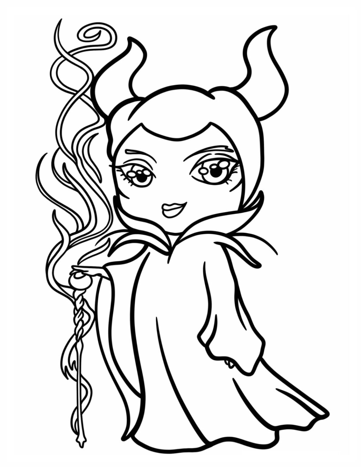 25 Maleficent Coloring Pages