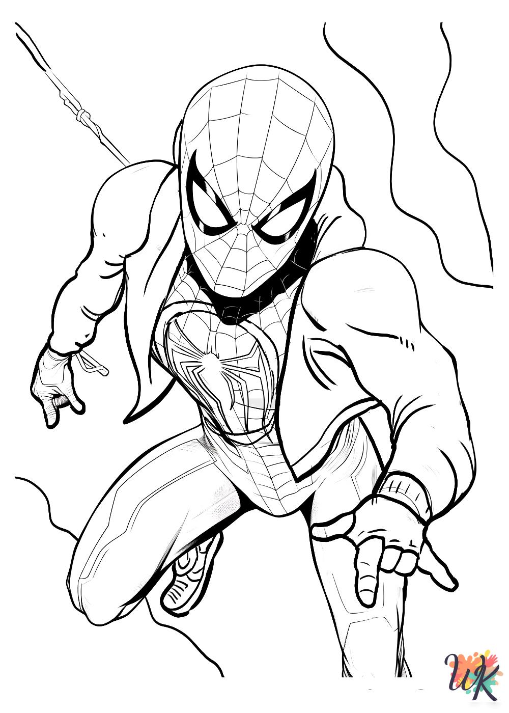 printable coloring pages Miles Morales