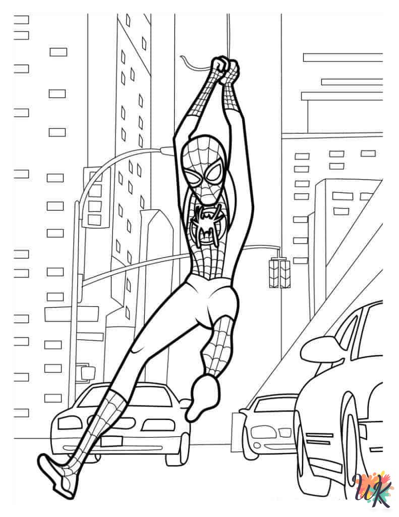 printable coloring pages Miles Morales