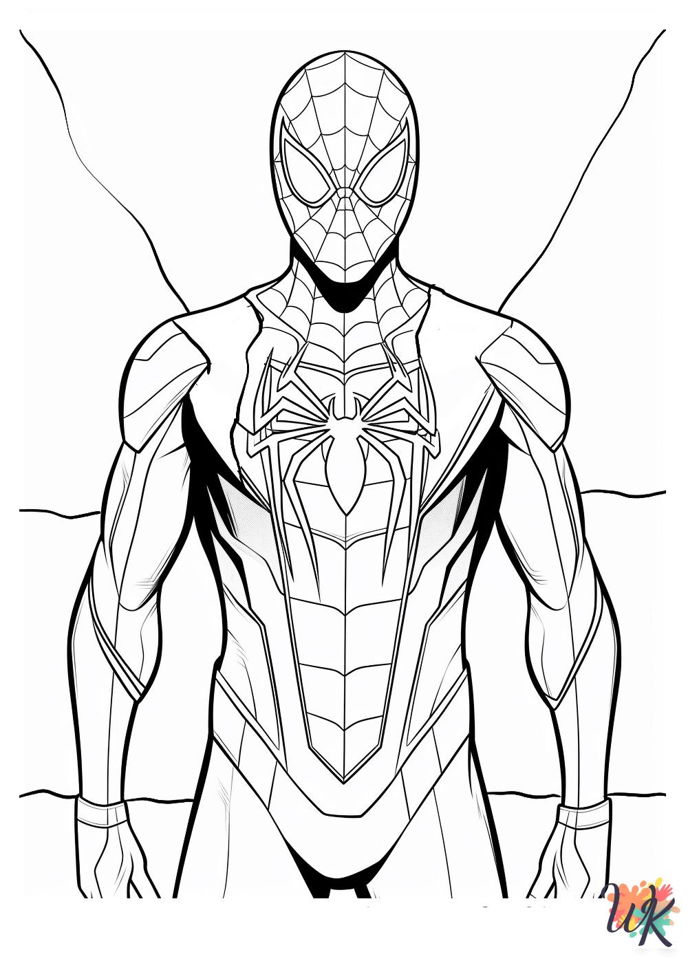 Miles Morales coloring pages to print