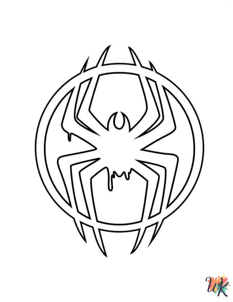 free Miles Morales coloring pages pdf