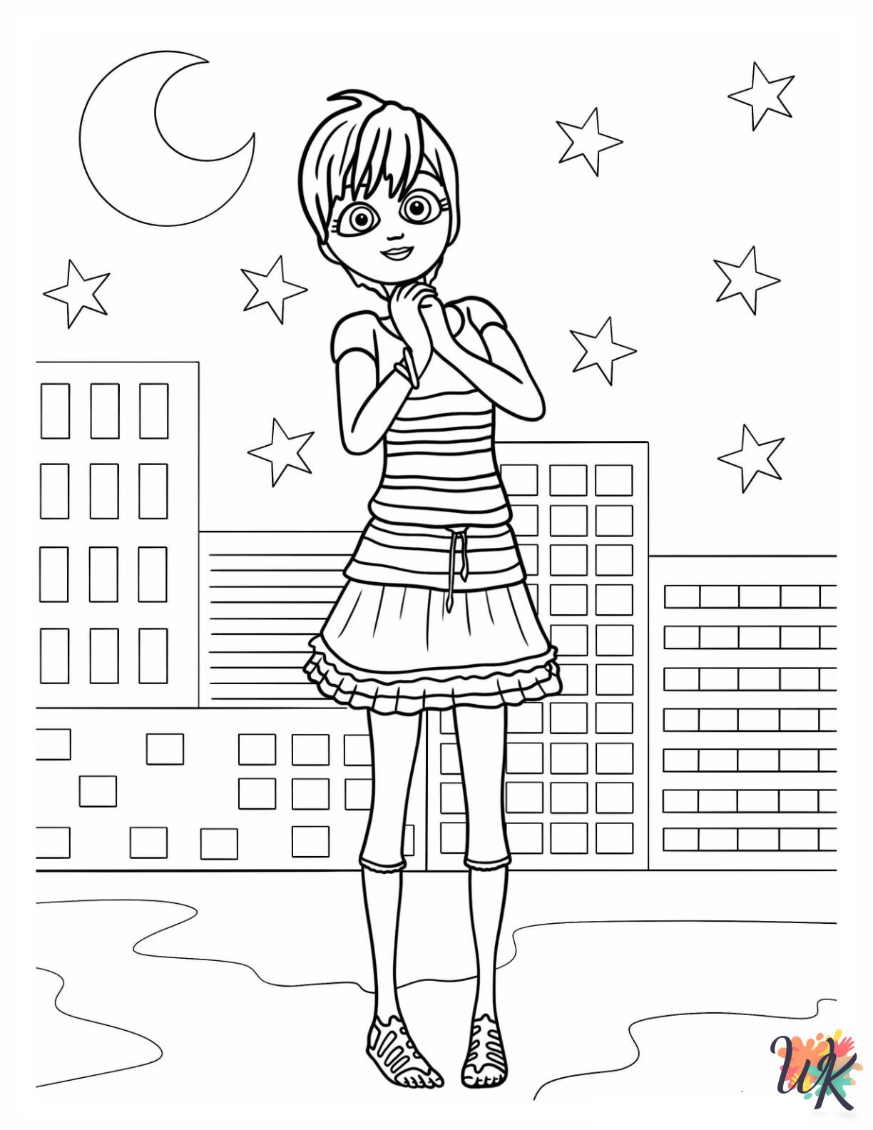free printable coloring pages Miraculous Ladybug