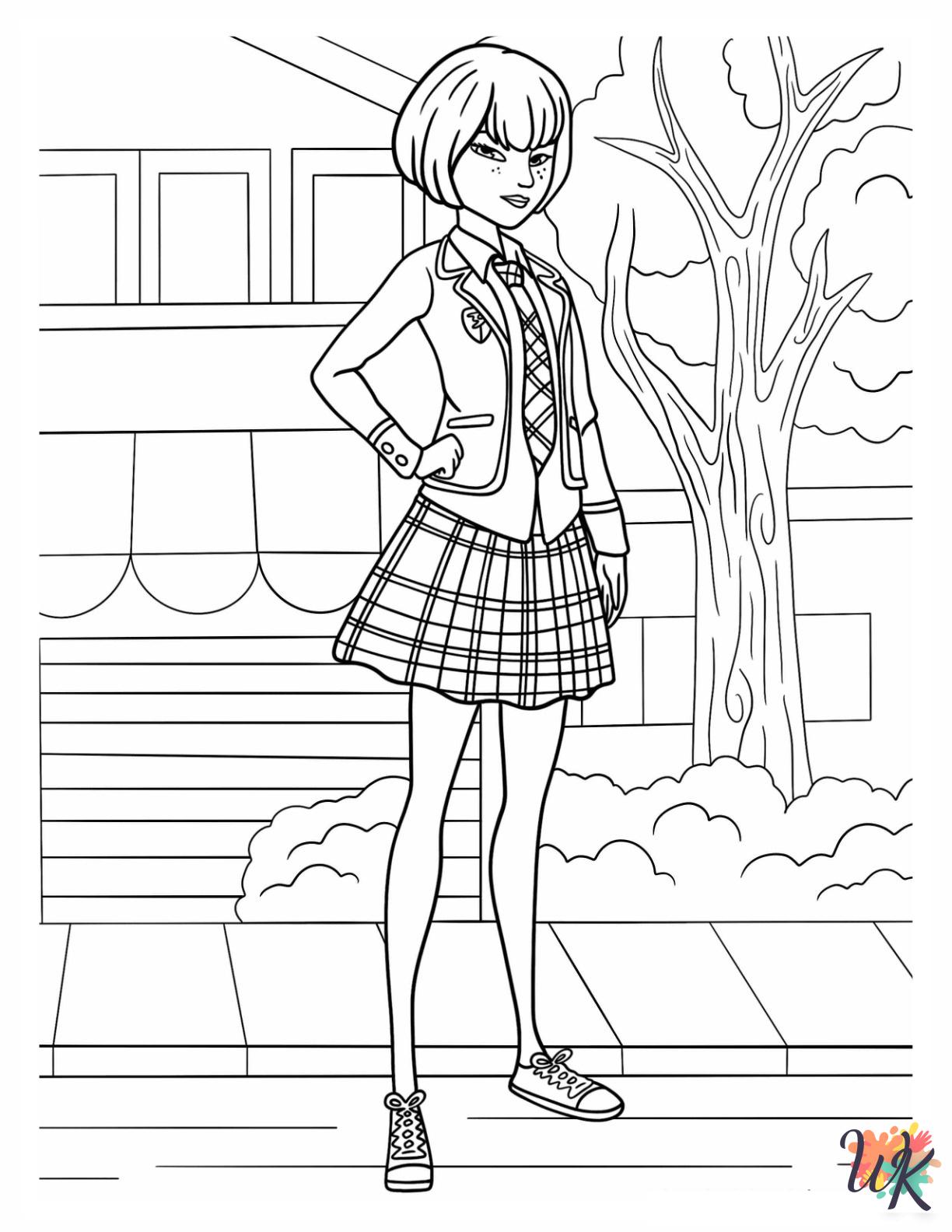 printable Miraculous Ladybug coloring pages