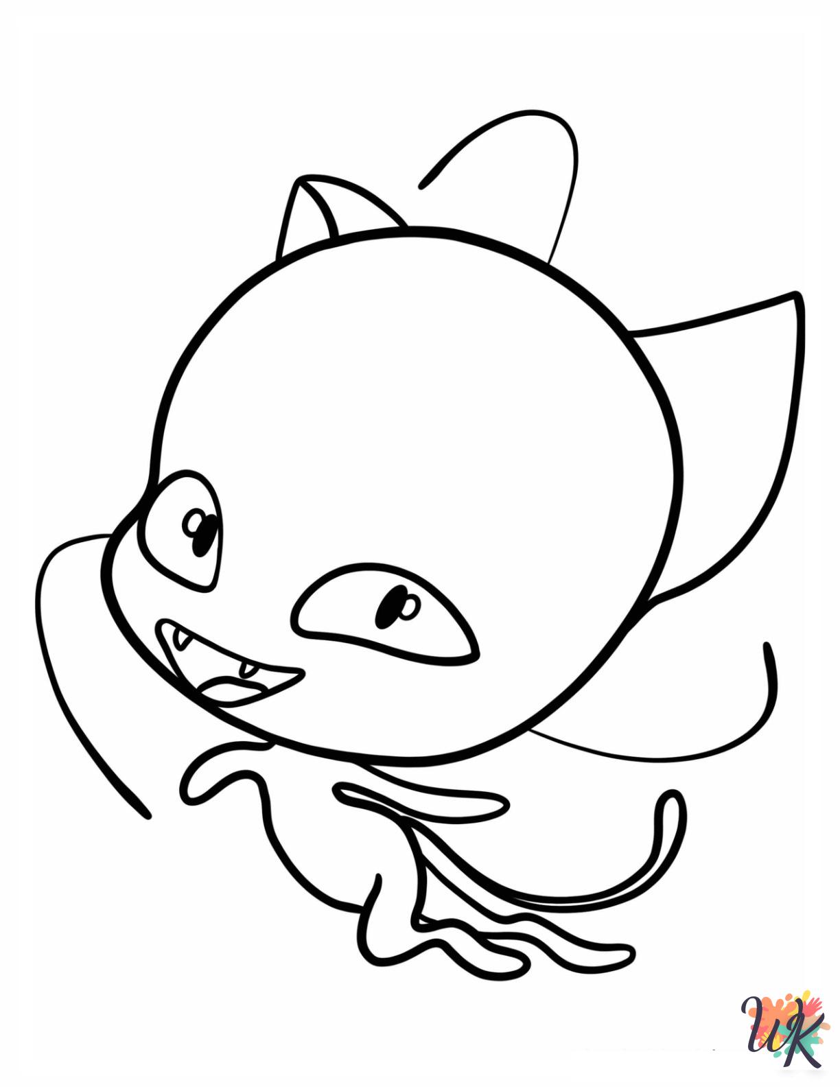 kids Miraculous Ladybug coloring pages