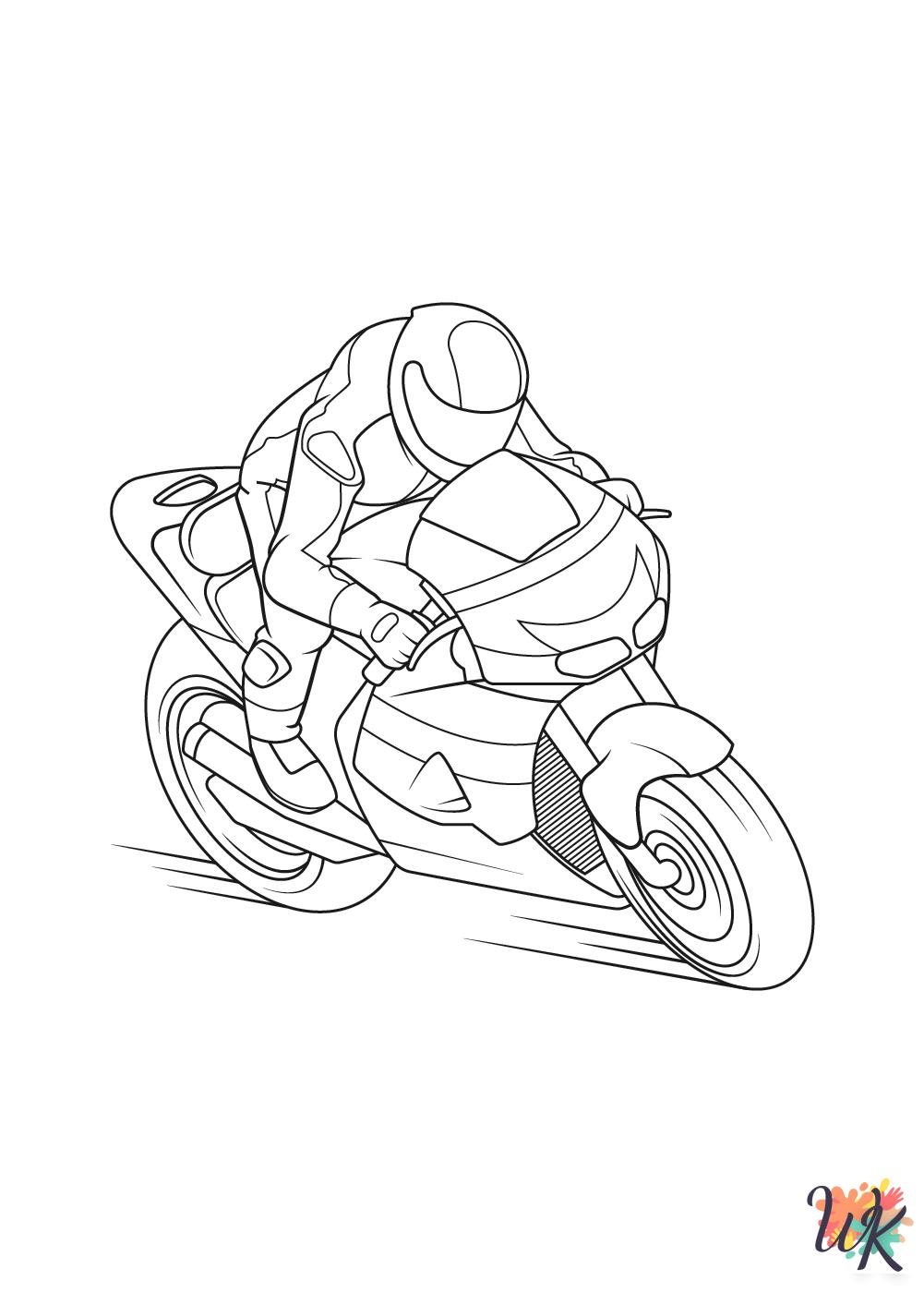 Motorcycle Coloring Pages 25