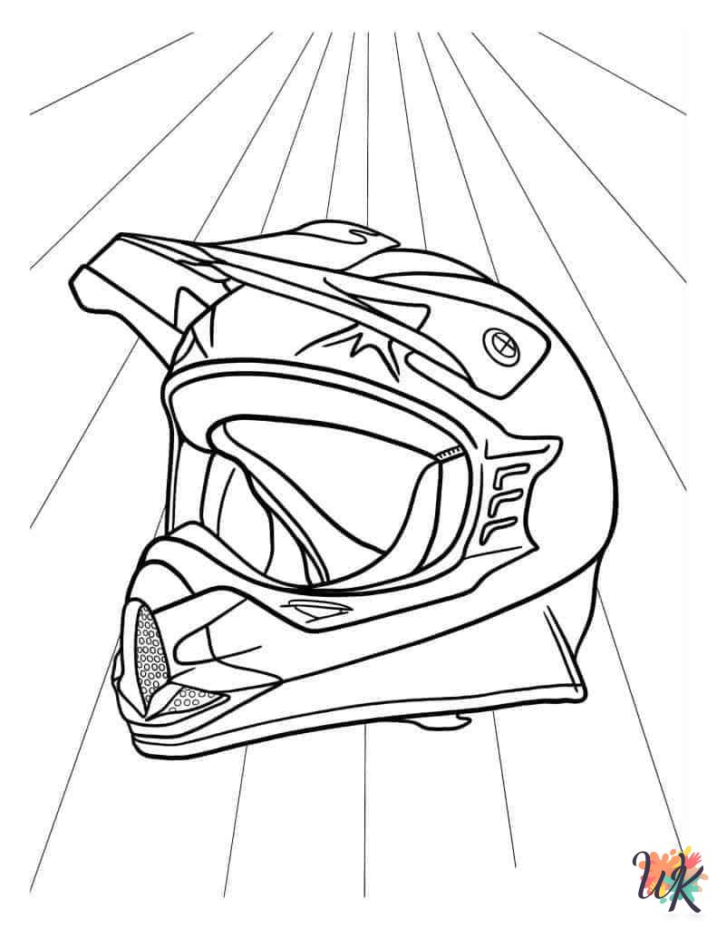 adult Motorcycle coloring pages