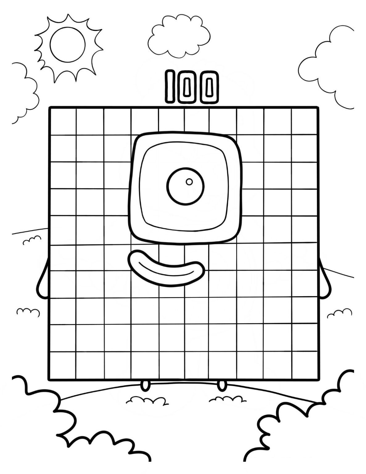 41 Discover The Magic Of Numberblocks Coloring Pages For Kids