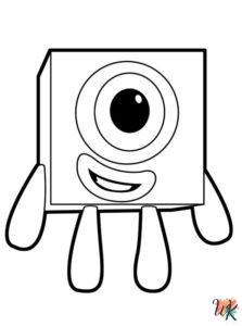41 Discover The Magic Of Numberblocks Coloring Pages For Kids