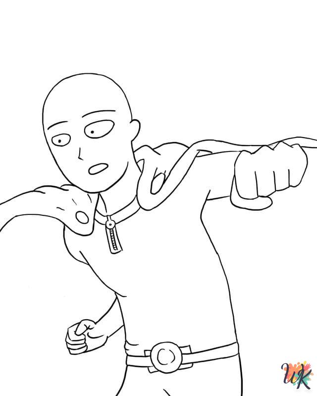 One-Punch Man coloring pages free