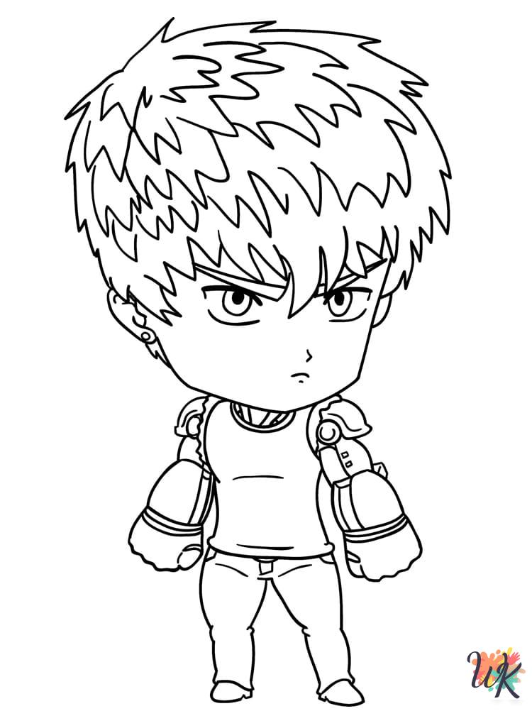 One-Punch Man coloring pages