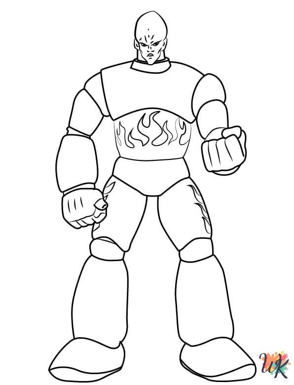 coloring pages printable One-Punch Man