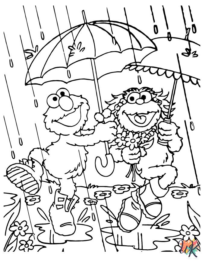 free Rainy Day printable coloring pages