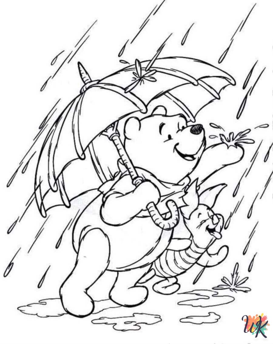 Rainy Day coloring pages to print