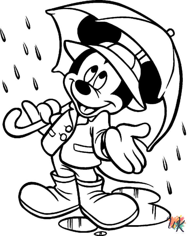 free printable coloring pages Rainy Day