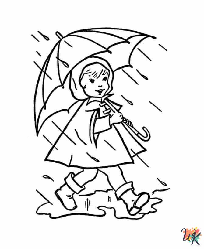 grinch Rainy Day coloring pages
