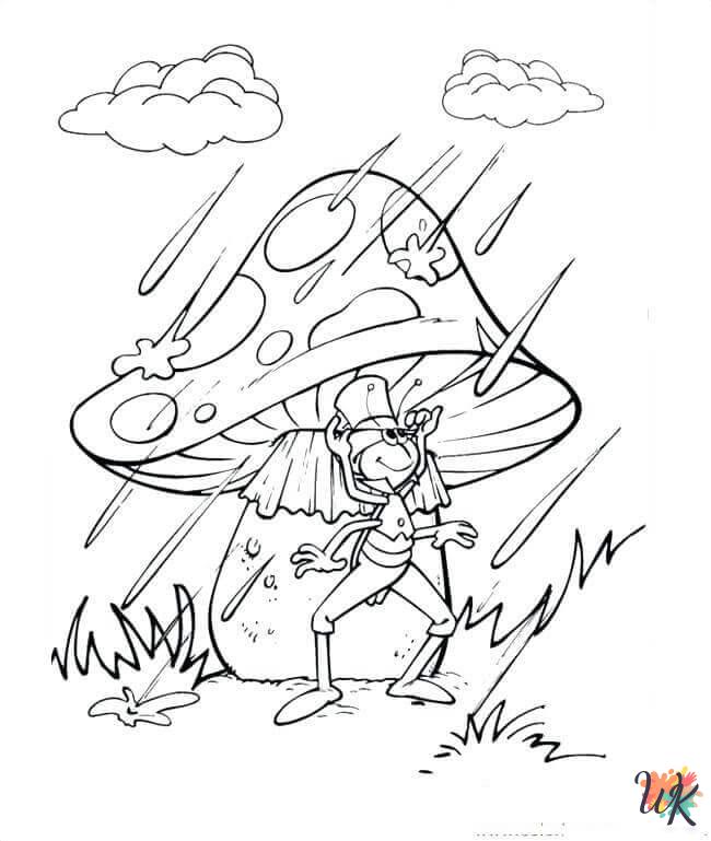 Rainy Day coloring pages for adults