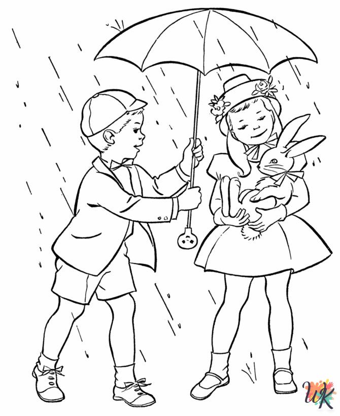 Rainy Day Coloring Pages 24