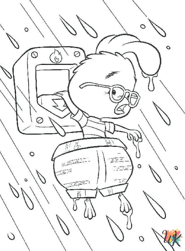printable coloring pages Rainy Day