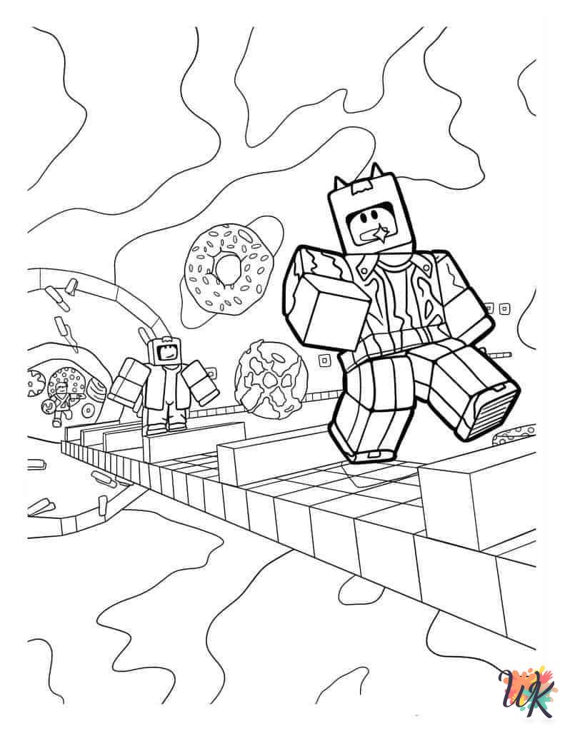 kids Roblox coloring pages