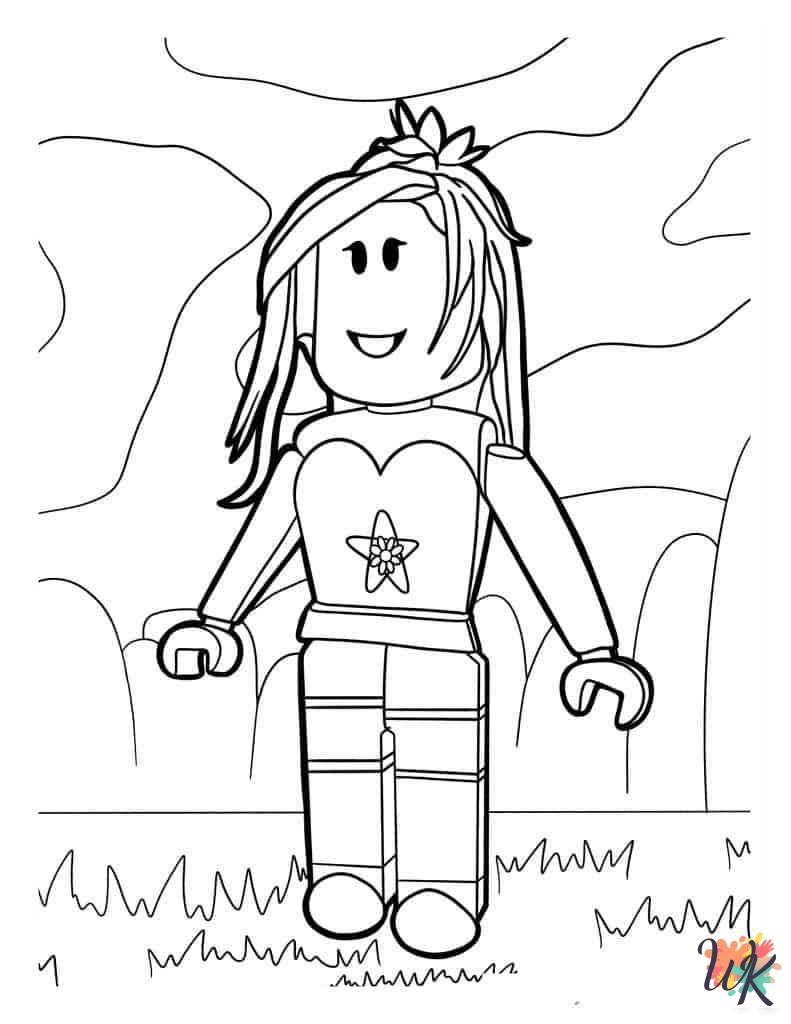 coloring pages for kids Roblox