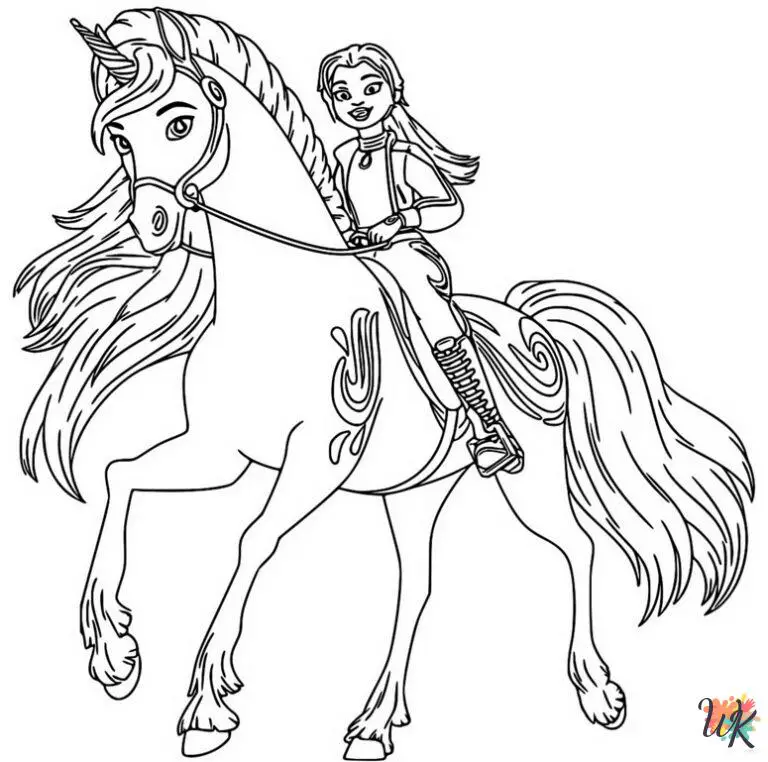 25 Unicorn Academy Coloring Pages - Fun & Imaginative | ColoringPagesWK