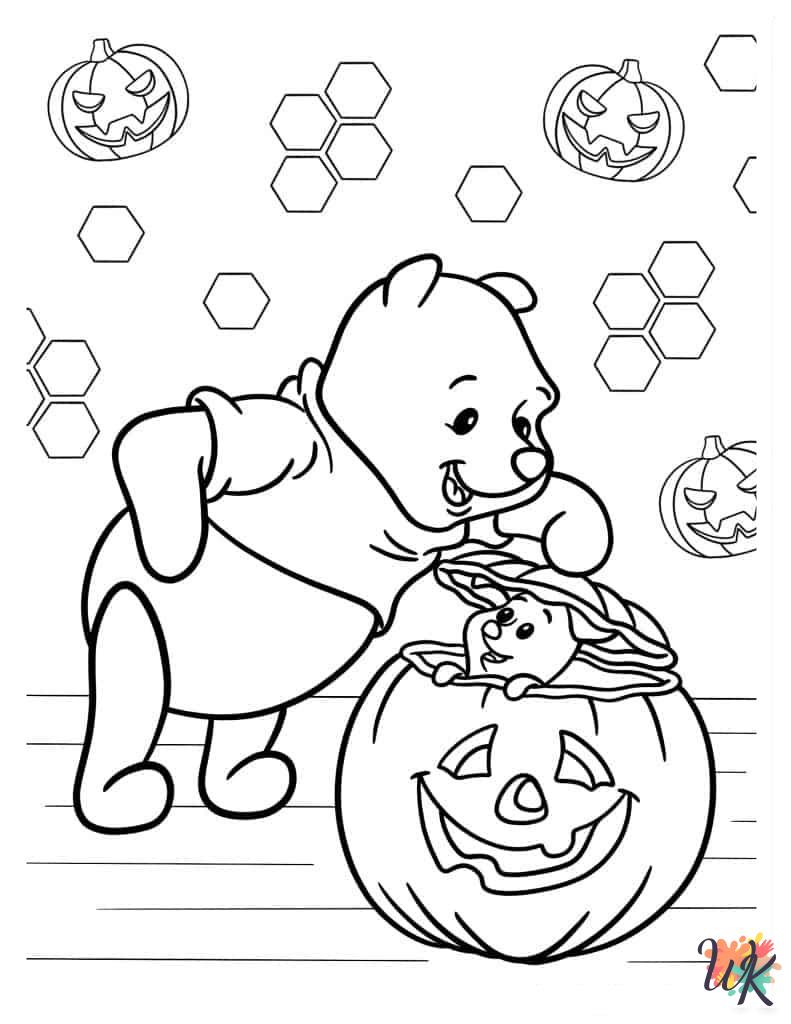free Winnie the Pooh coloring pages for kids