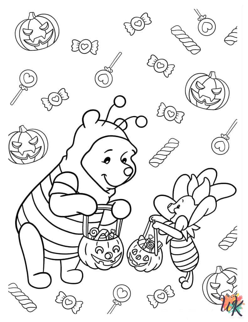 Winnie the Pooh coloring pages free
