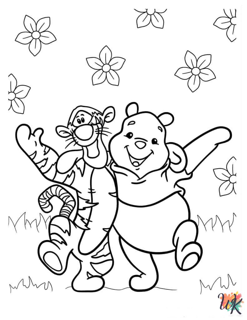 free printable Winnie the Pooh coloring pages