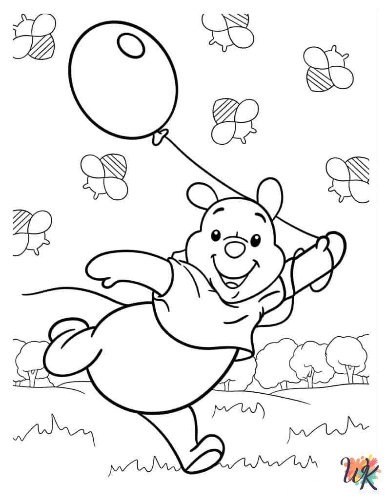Winnie the Pooh coloring pages printable