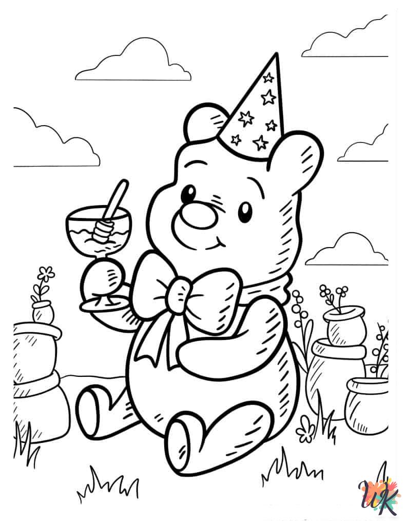 printable Winnie the Pooh coloring pages
