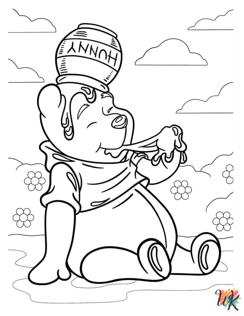 Winnie the Pooh coloring pages printable