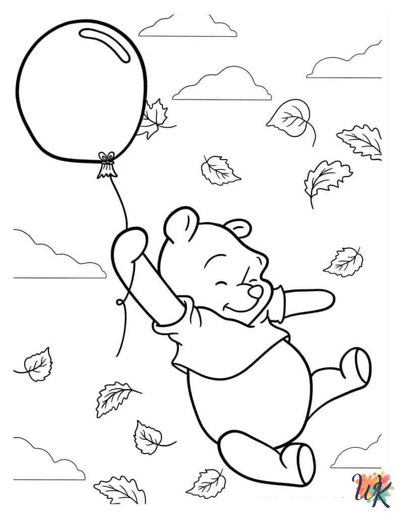 Winnie the Pooh free coloring pages