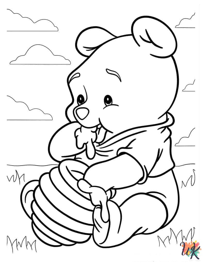 free printable Winnie the Pooh coloring pages