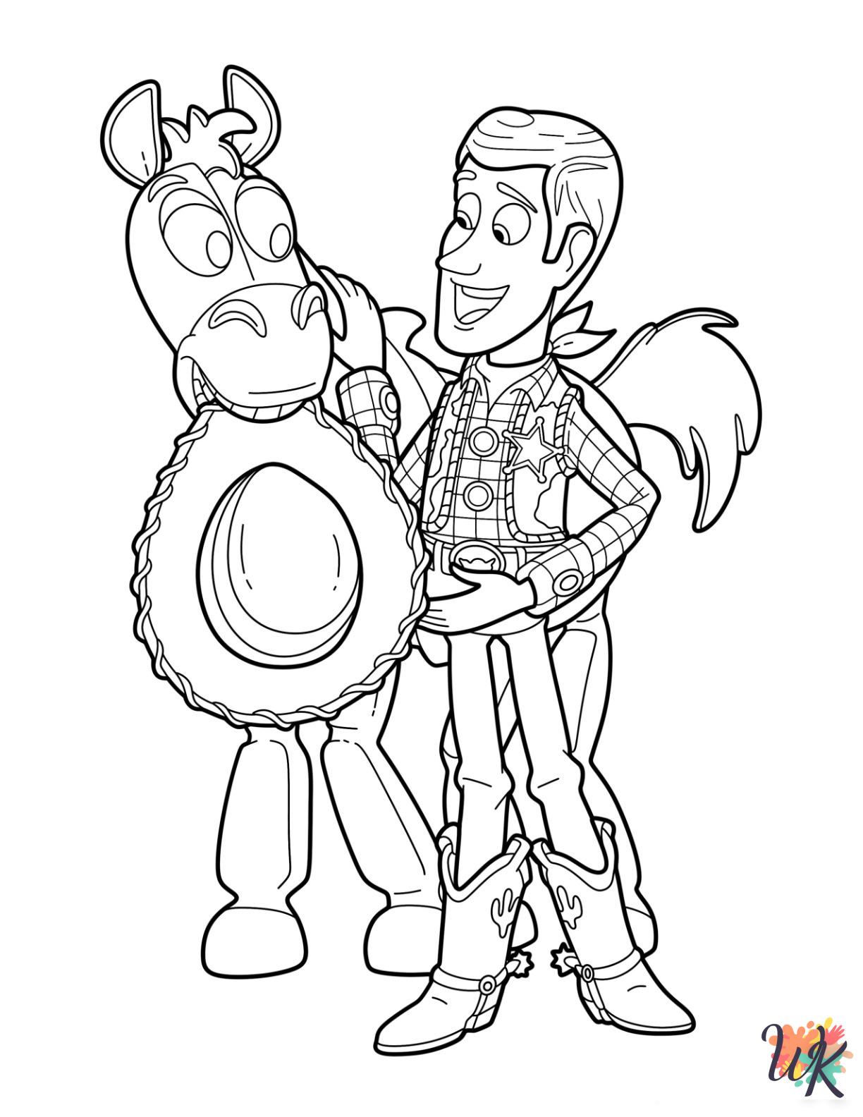 kids Woody coloring pages